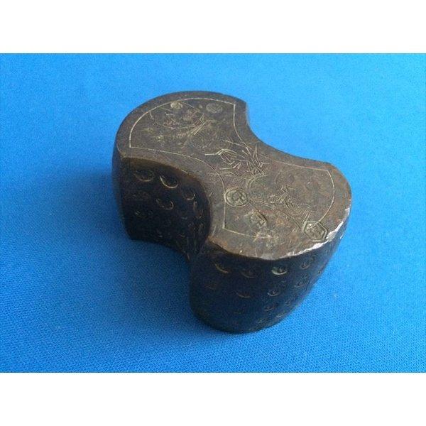 中古 江戸時代 分銅 後藤分銅 実物 750g a5 : おもしろ博物館