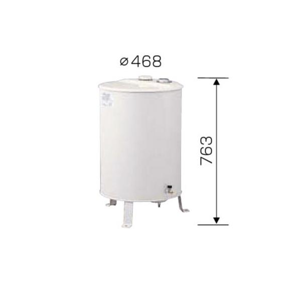 オイルタンク(灯油タンク) 85L 丸型 OT-98 長府製作所 : オアシス