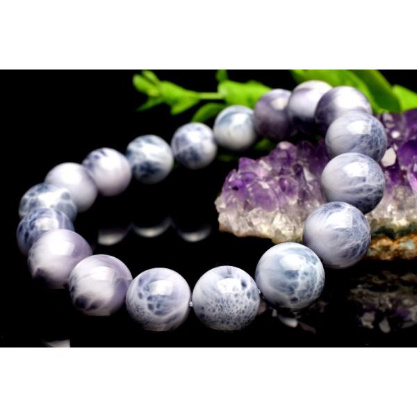 1点物】AAAA+希少◇人気アイテム パープルラリマー 11-11.5mm