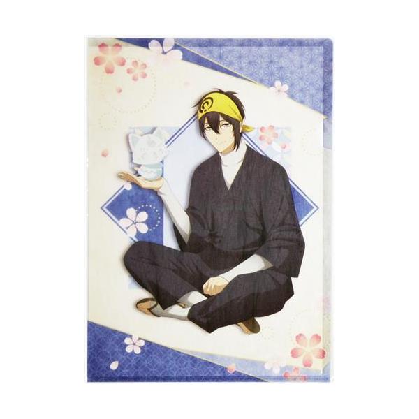 特 刀剣乱舞 -花丸- ?雪月華? 描き下ろし和紙風クリアファイル 三日月