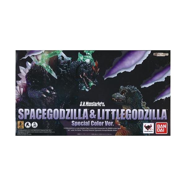S.H.MonsterArts ゴジラVSスペースゴジラ スペースゴジラ&リトルゴジラ