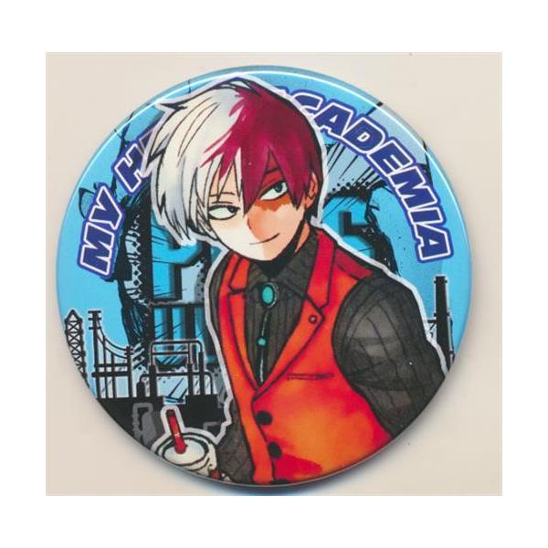 ヒロアカ 轟焦凍 ヒーロープラザ 缶バッジ グリッター Amazon.co.jp