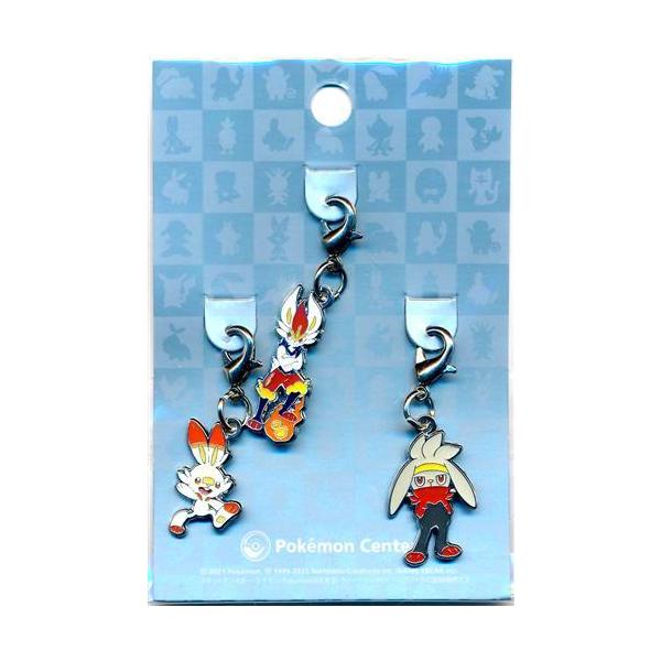 ポケットモンスター 全国ずかんメタルチャーム 813・814・815 ヒバニー