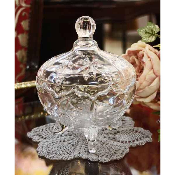 輸入雑貨 ピッコロ グラスカップ キャニスター ガラス 小物入れ Covent