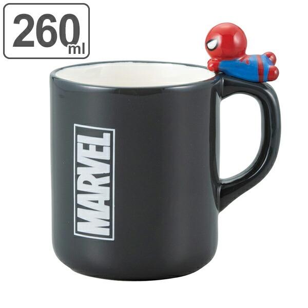 マグカップ 260ml スパイダーマン フィギュア付マグ MARVEL マーベル