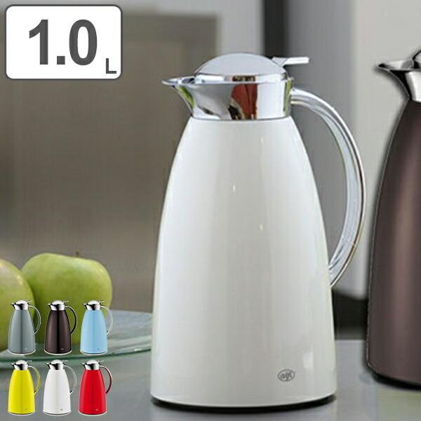 ステンレスポット 卓上ポット 1L AFTF-1000S ステンレス製 （ 魔法瓶