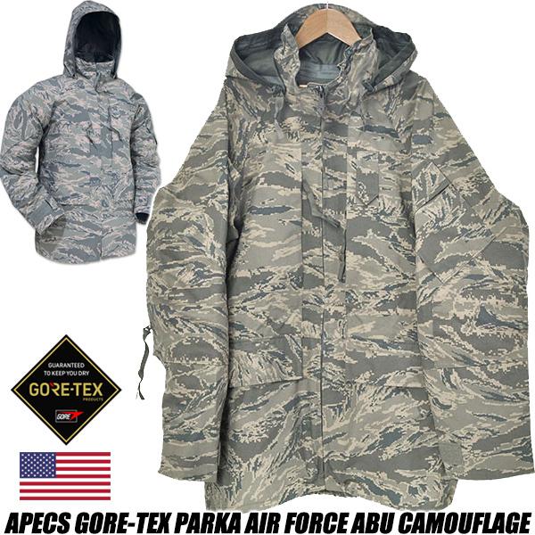 APECS GORE-TEX PARKA AIR FORCE ABU CAMOUFLAGE US ゴアテックス