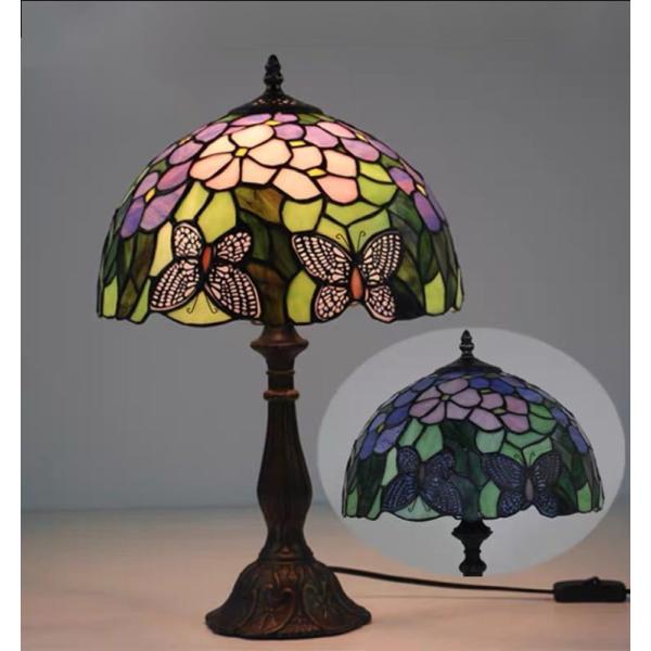 A20996 ステンドグラスランプ 卓上スタンド ．豪華テーブルランプ 卓上