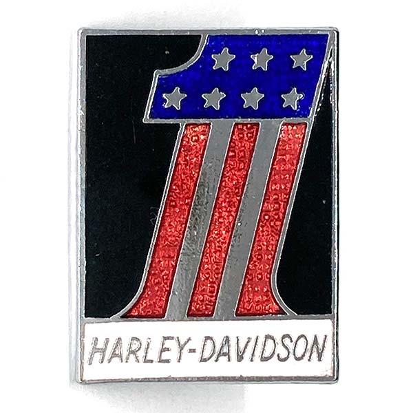 ハーレー ナンバーワン ピンバッジ Harley Davidson #1 Pin ハーレー