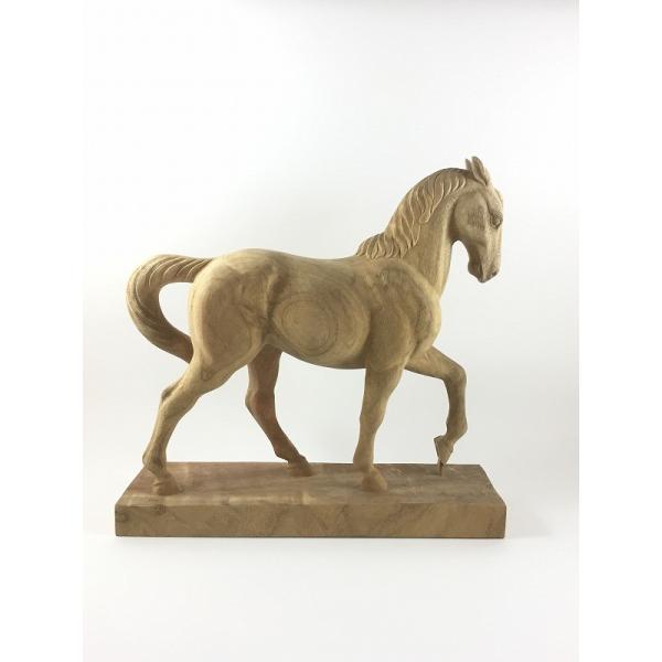 木彫 馬(午) 干支 置物 風水 開運 : 森彫刻所 - 通販 - Yahoo!ショッピング