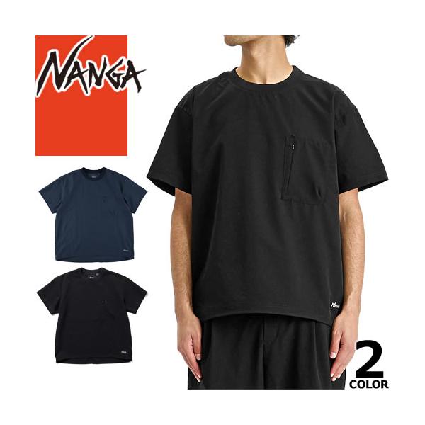 NANGA（ナンガ） ドットエア コンフィー ティー メンズ Tシャツ 半袖