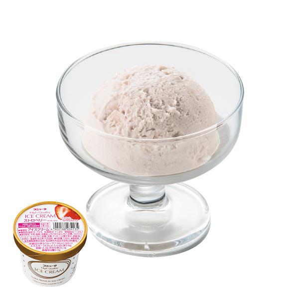 スジャータアイスクリーム8個セット バニラ・ストロベリー : 丸広