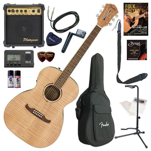Fender（フェンダー） FA-235E Concert/NAT エレアコ 初心者セット