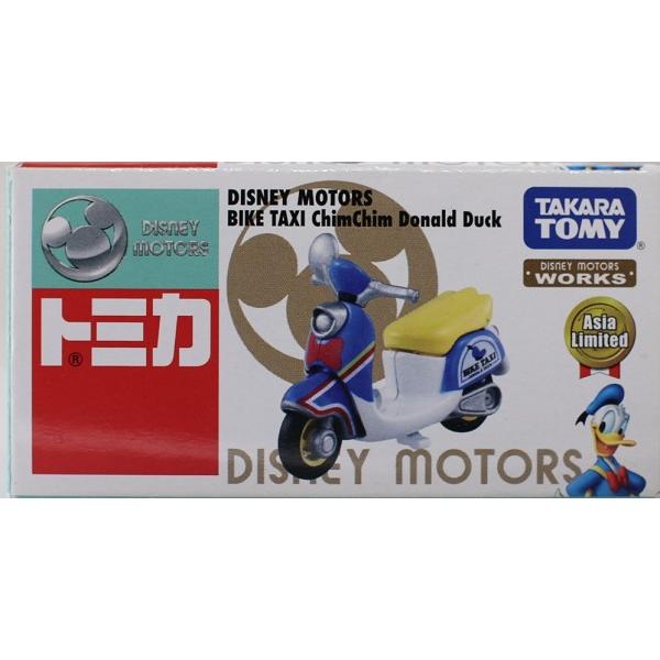 新品 トミカ バイクタクシー チムチム ドナルドダック ディズニー