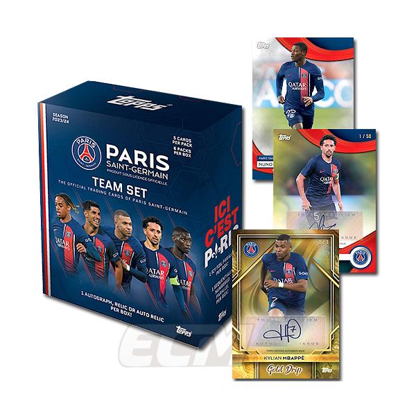 予約TOP03】【国内未発売】Topps パリサンジェルマン 23-24 チーム