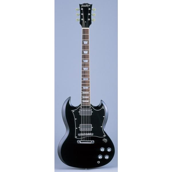 GrassRoots(グラスルーツ) エレキギター G-SG-STD BK（Black