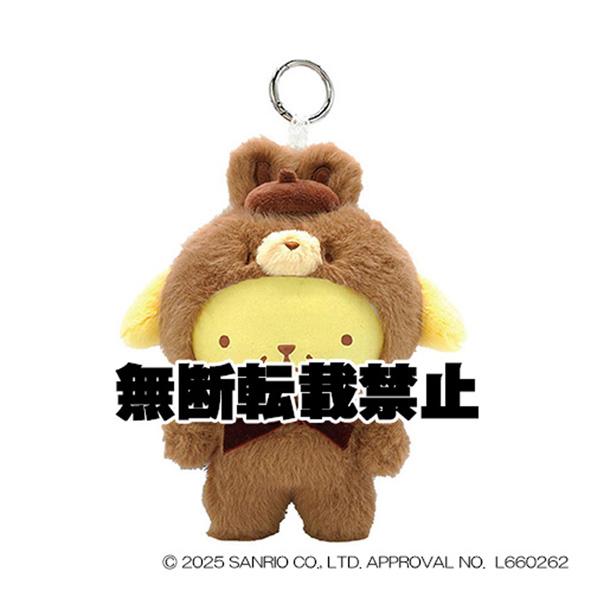 ポムポムプリン 224484-26 ファインフェイスミニ ラテバニー うさぎ