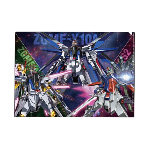 サンスター文具 機動戦士ガンダムSEED クリアファイル A4 モビルスーツ