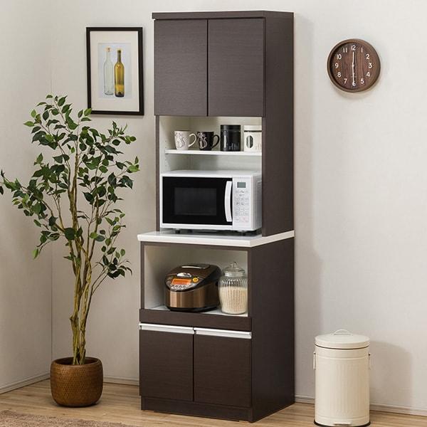 ニトリ（NITORI） 幅60cm キッチンボード(レジューム 60TF-H DBR/60TL