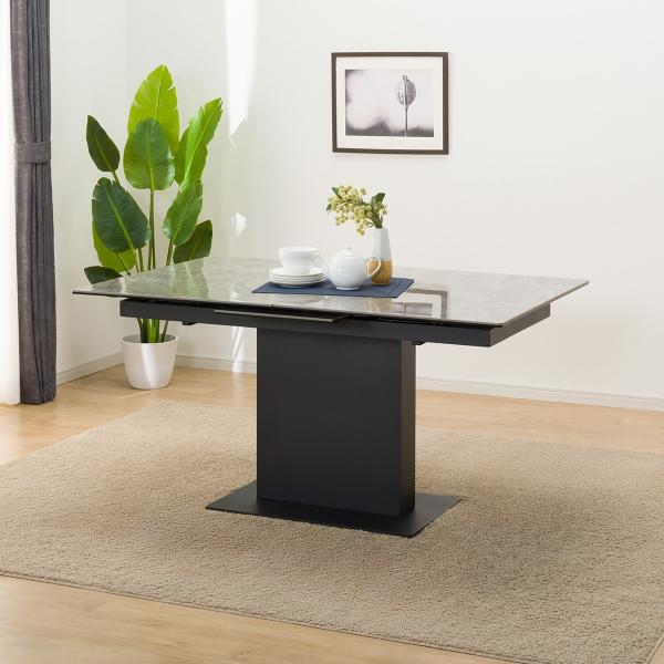 ニトリ（NITORI） セラミックEXT伸長式ダイニングテーブル(140/179BE