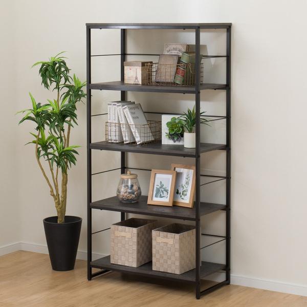 ニトリ（NITORI） シェルフ(ステイン SN02-1680 DGY) ニトリ期間限定