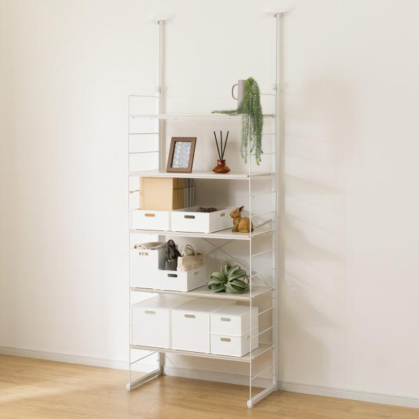 ニトリ（NITORI） 突っ張り壁面収納 Nポルダディープ2 (幅80cm NP01