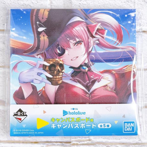 ☆ 一番くじ ホロライブ キャンバスボード賞 宝鐘マリン 約12cm