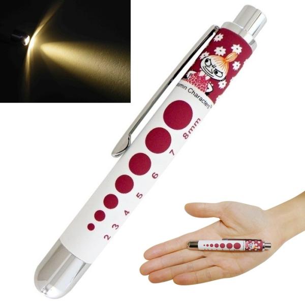 ペンライト ムーミン LEDペンライトミニ リトルミイ エンジ ST-ZM0123