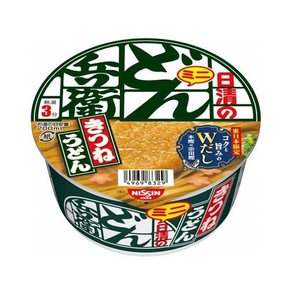 日清のどん兵衛 きつねうどん ミニ ケース 東 ( 42g×12食入 )/ : 爽快