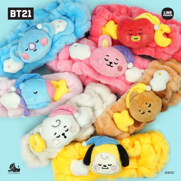 30%OFFセール：】ソロモン商事 BT21 ぬいぐるみヘアバンド HAIR BAND