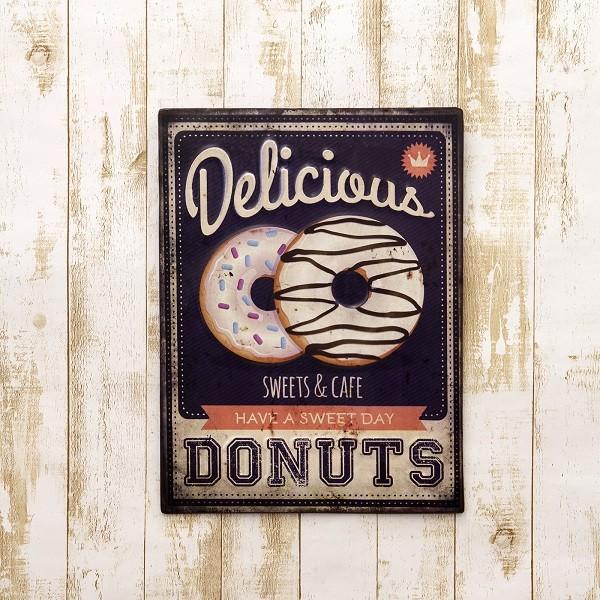 アメリカン レトロ ブリキ看板 アメリカン雑貨 アンティークエンボス