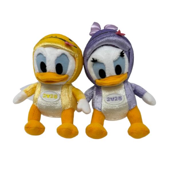 東京ディズニーリゾート限定 ぬいぐるみバッジ ドナルド & デイジー