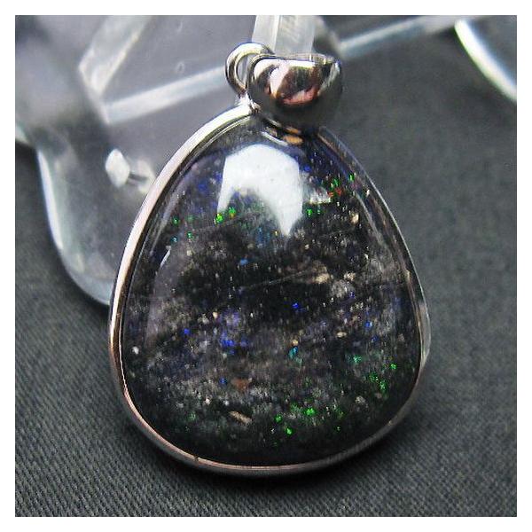 ブラックオパール ペンダント t468-509 : 誠安天然石専門店 - 通販
