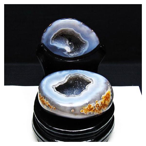 ペア水晶トレジャーメノウ t604-7771 : 誠安天然石専門店 - 通販