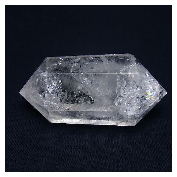 虹入り ヒマラヤ水晶ダブルポイント t98-2544 : 誠安天然石専門店