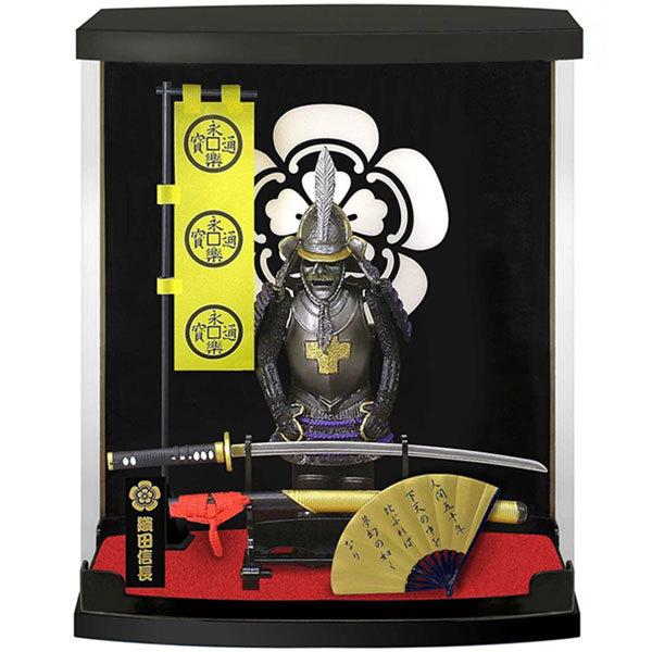 戦国武将甲冑フィギュア Aタイプ 織田信長 刀・ケース有り A-8戦国武将