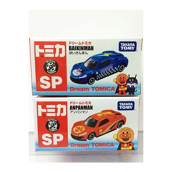 トミカ ドリームトミカ アンパンマン、バイキンマン 2台セット TOMY