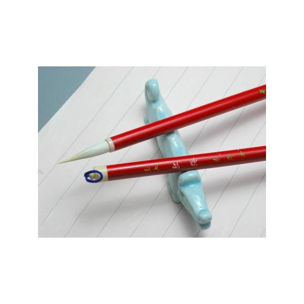 書道筆 細筆 紅梅 (玉毛) 【大阪 朱陽堂謹製】 : 筆匠 朱陽堂 - 通販