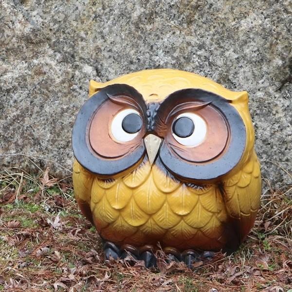 信楽焼 ふくろう 陶器 フクロウ 置物 かわいい おしゃれ ギフト 玄関