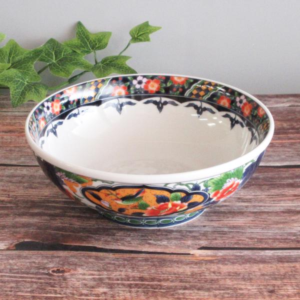 丼 ラーメン鉢 ラーメン丼 7.0多用丼 8cm 錦花鳥 おしゃれ 中華食器