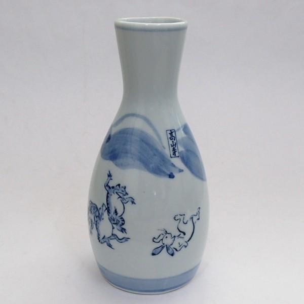 徳利 2合徳利 鳥獣戯画 酒器 陶器 日本酒 おしゃれ 業務用 美濃焼