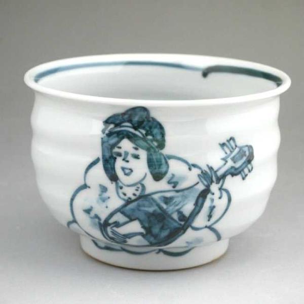 京焼 清水焼 染付弁天汲出碗 六斎 幸之介 単品 : 松韻堂 Yahoo!店