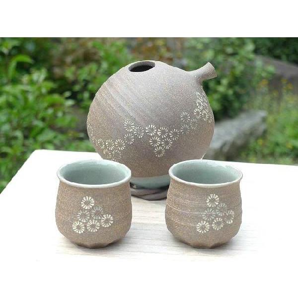 京焼 清水焼 焼締丸三島酒器揃え : 松韻堂 Yahoo!店 - 通販 - Yahoo