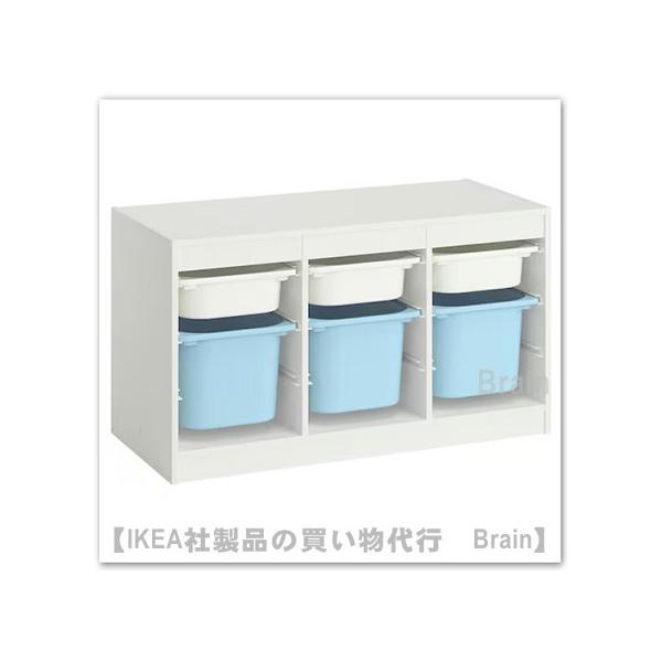 イケア（IKEA） TROFAST/トロファスト 収納コンビネーション99x44x56