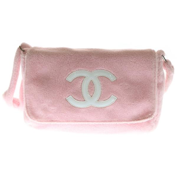 CHANEL（シャネル） ノベルティパイルショルダーバッグ ピンク : BRING