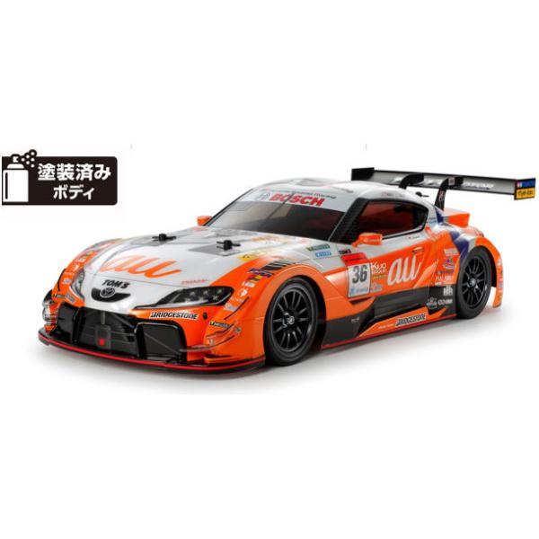 タミヤ 1/10 電動RCカーシリーズ No.703 au TOM'S GR Supra (TT-02