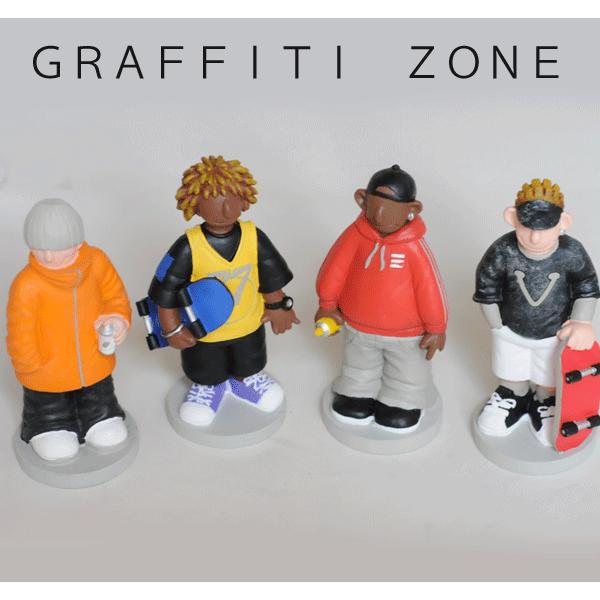 GRAFFITI ZONE HIPHOP フィギュア4点セット : HEAD-SHOP 湘南堂 - 通販