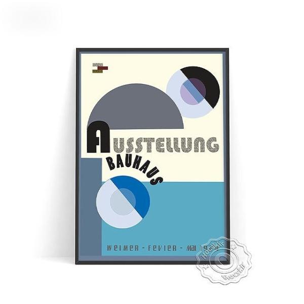 額付 アートポスター アートフレーム おしゃれ モダンアートバウハウス
