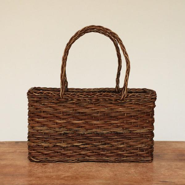 松野屋 日本製 あけび かごバッグ カゴ バスケット カゴバッグ 買い物
