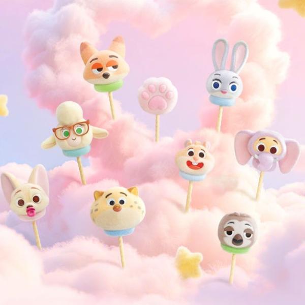 ディズニー ズートピア マシュマロシリーズ DISNEY 8種+シークレット1
